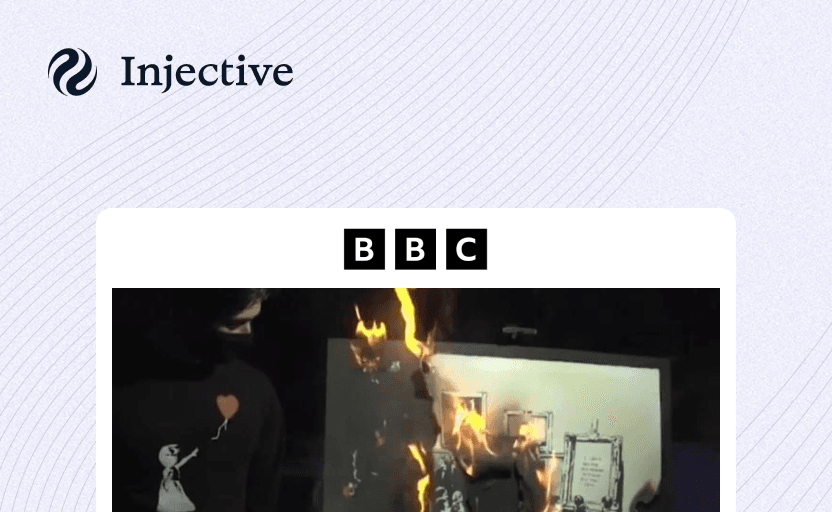Banksy art burned, destroyed and sold as token in 'money-making stunt'