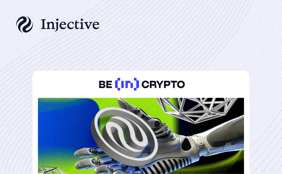 Injective Launches Toolkit for Building On-Chain AI Agents