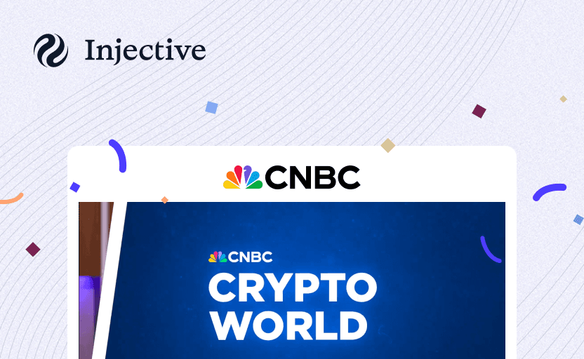 Injective Co-Founder Eric Chen CNBC Interview