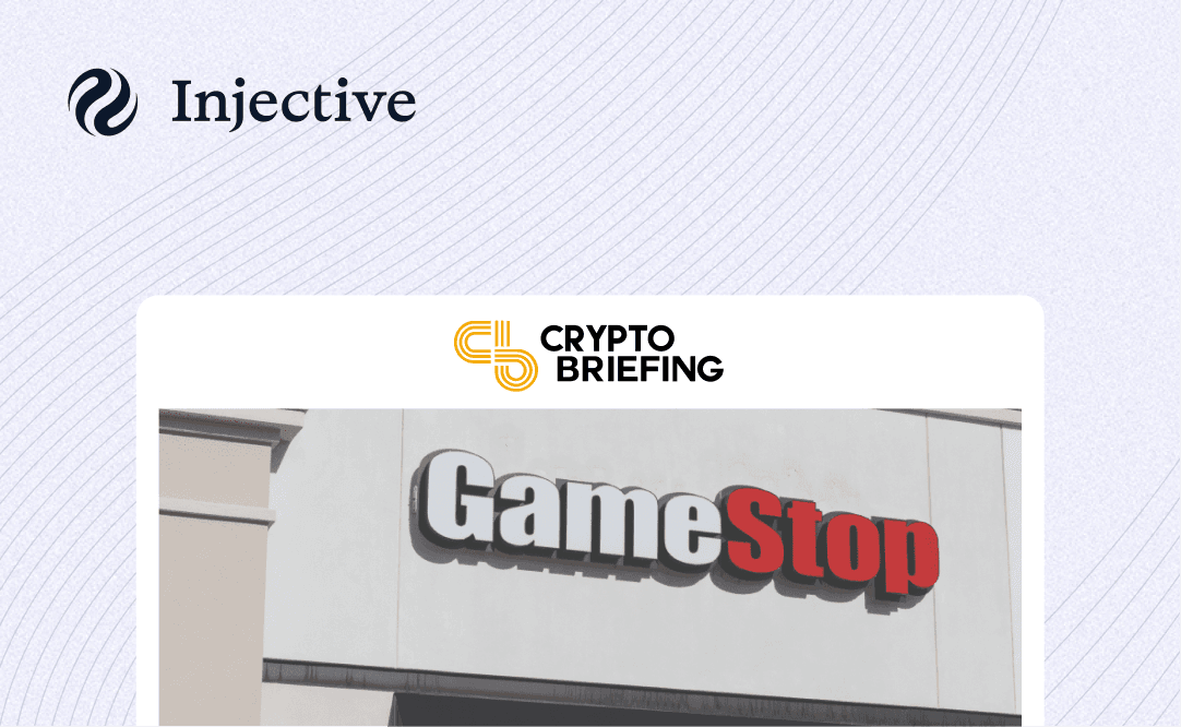 After FAANG Stocks, Injective Protocol Lists GameStop