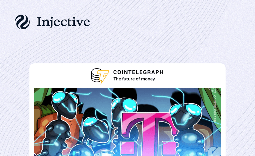 Deutsche Telekom Joins Injective as Validator