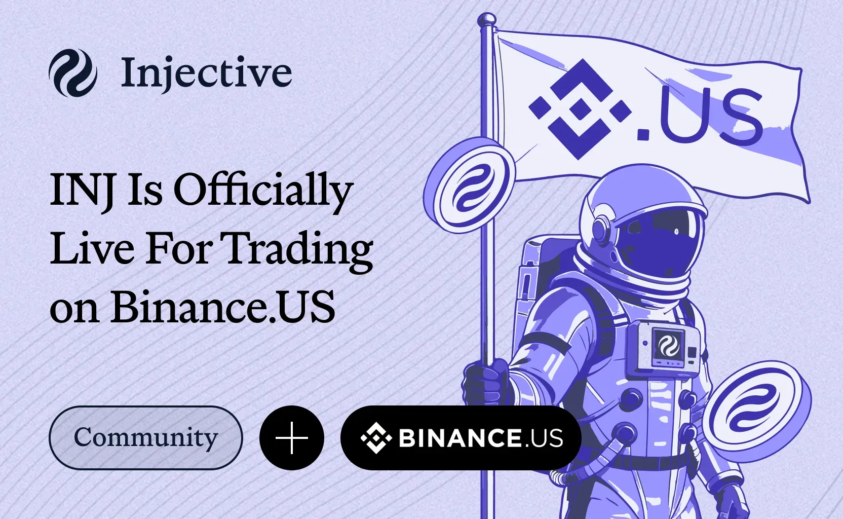 INJ Is Officially Live For Trading on Binance.US