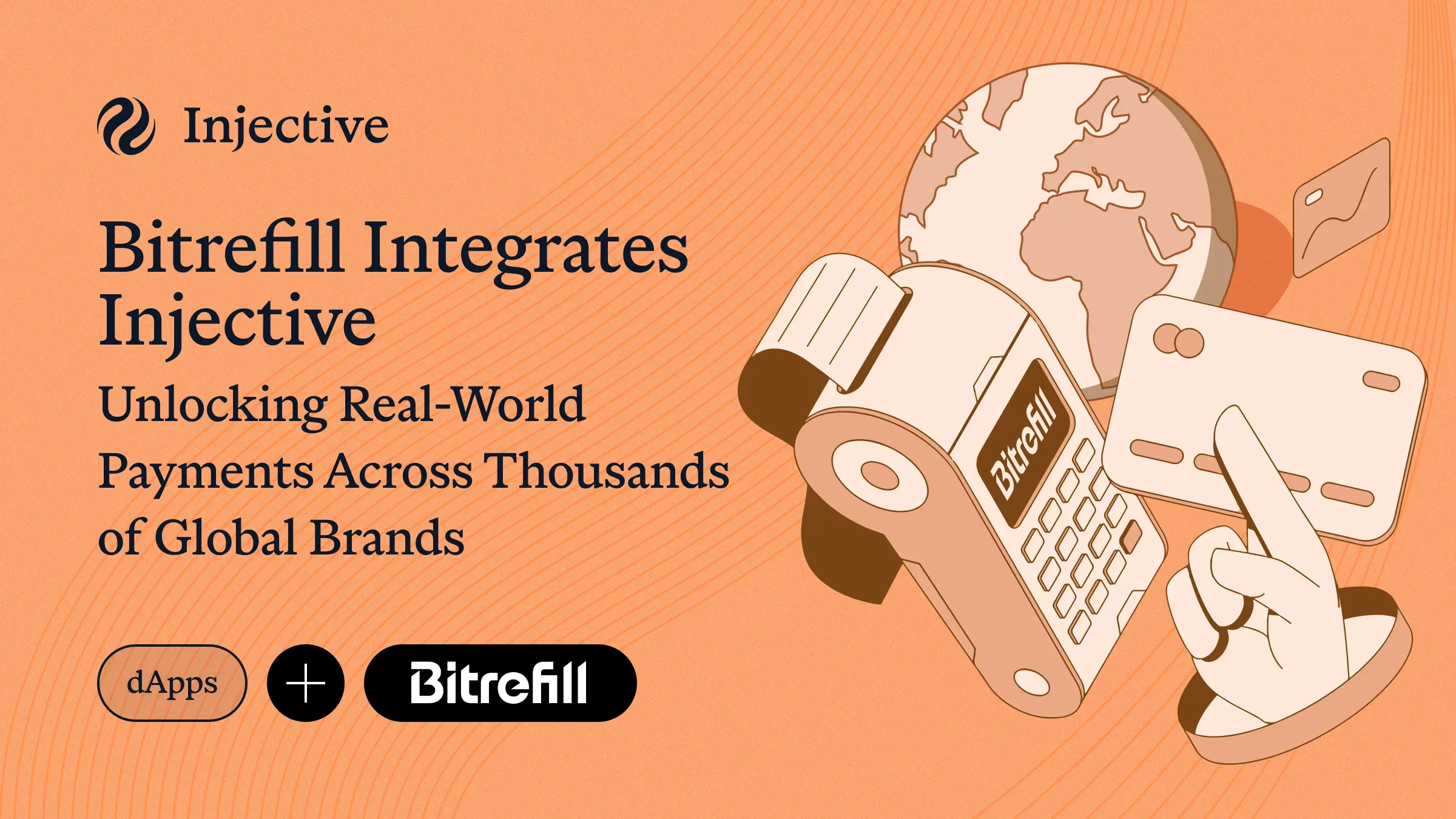 Injective Enables Stablecoin Payments to Thousands of Global Brands with Bitrefill