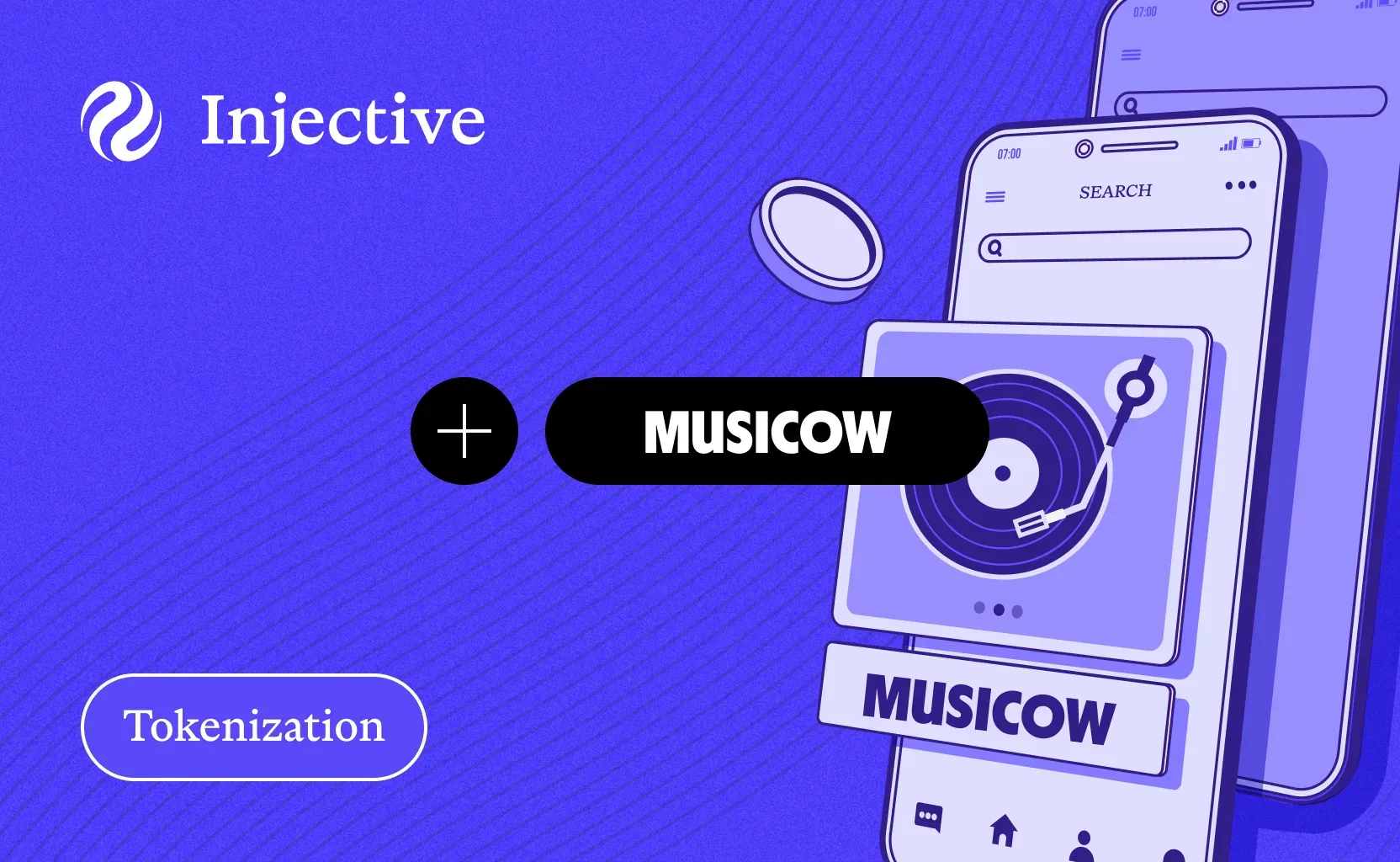 Musicow Partners with Injective to Bring Music IP Onchain