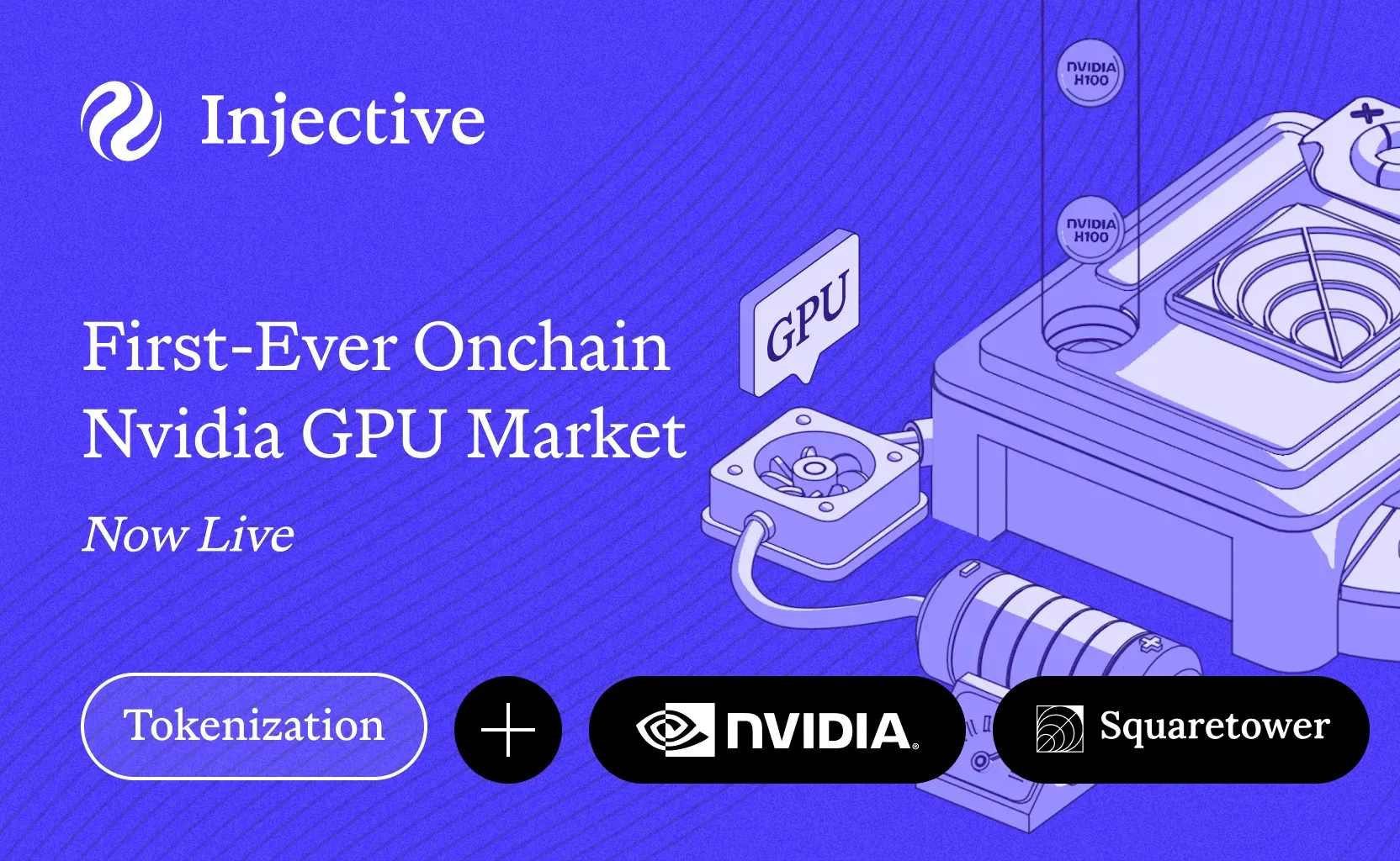 Injective Releases the First-Ever Onchain NVIDIA GPU Market