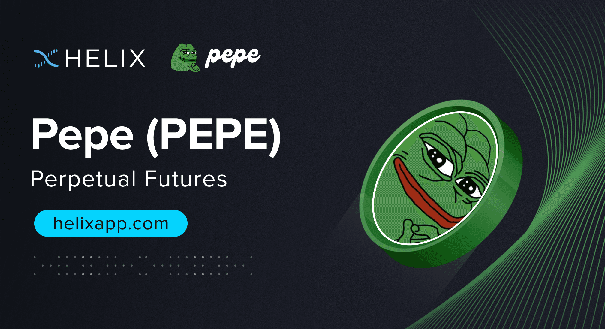 Pepe Token (PEPE) Perpetual Futures Listing on Helix