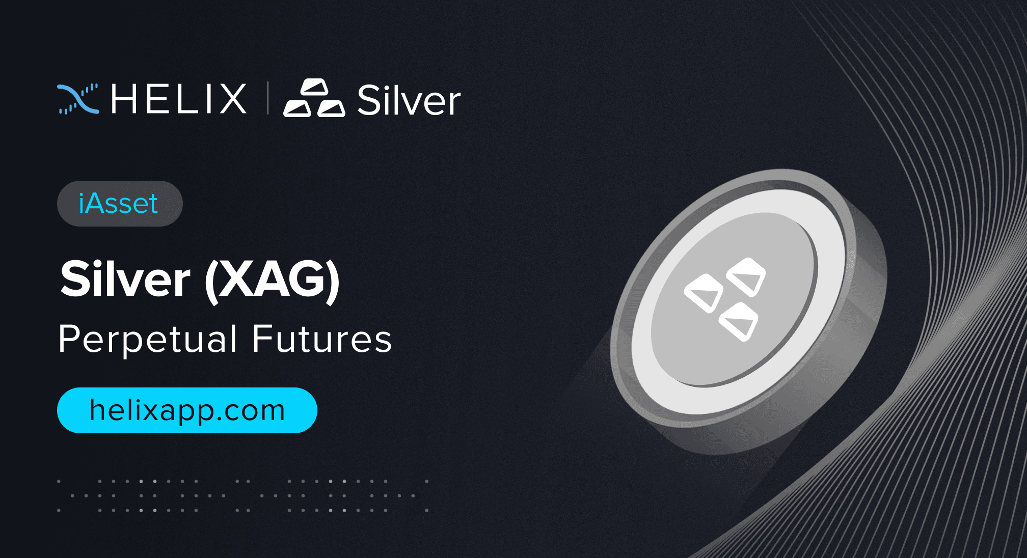 Decentralized Silver iAsset (XAG) Perpetual Futures Listing on Helix