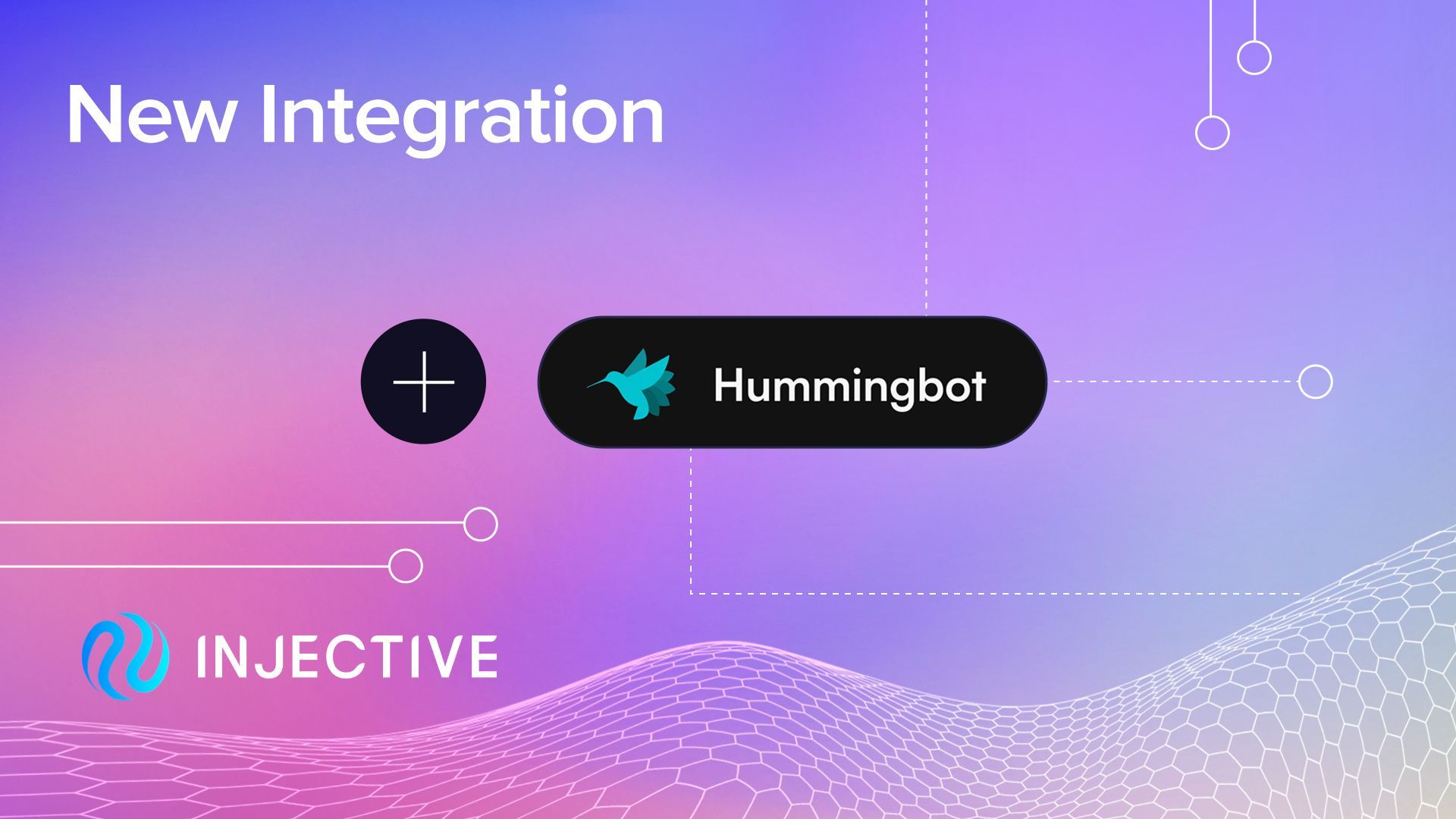 Hummingbot 集成至 Injective,将下一代交易基础设施引入 Injective 生态
