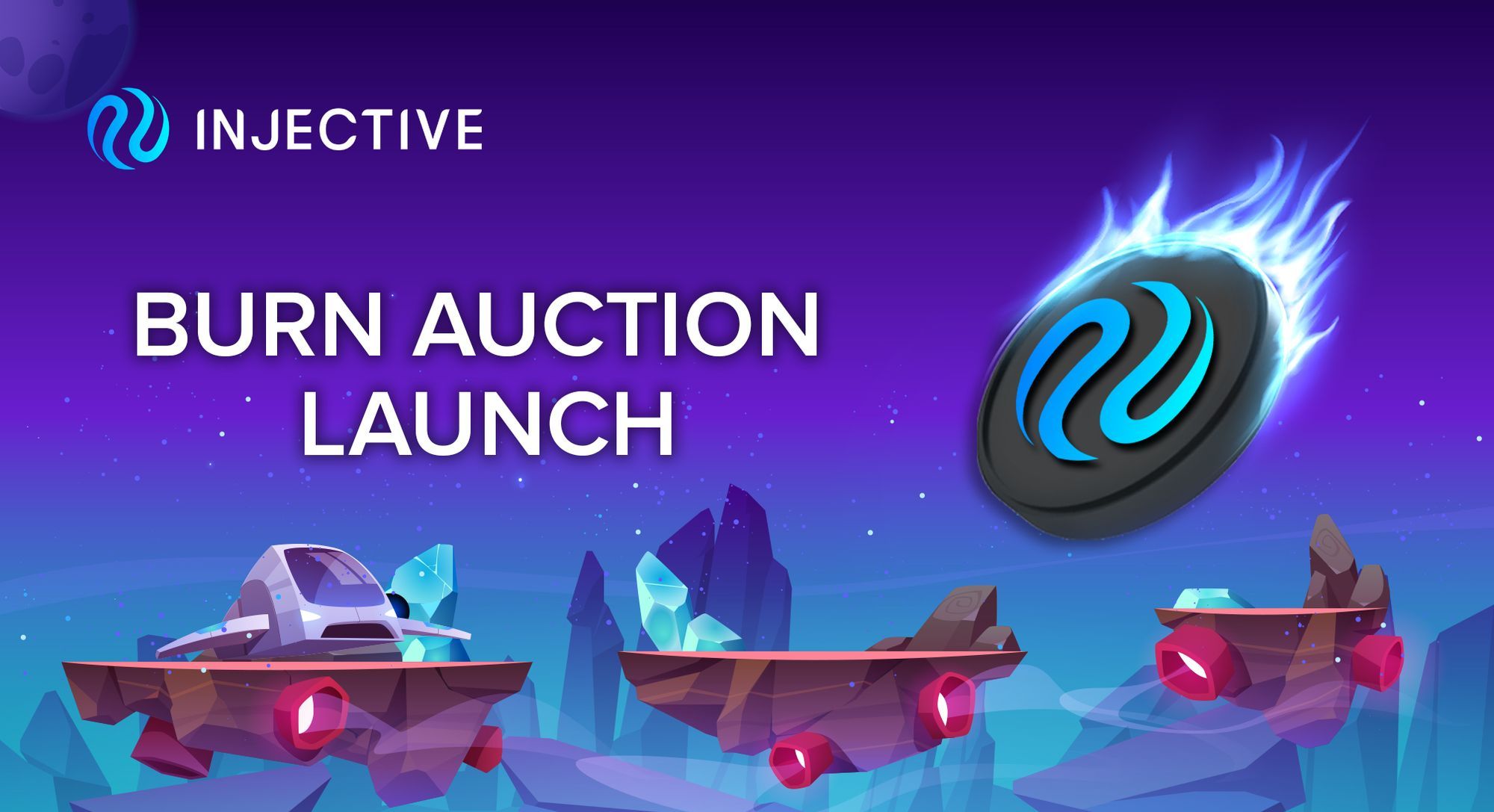 Injective Burn Auction Launch