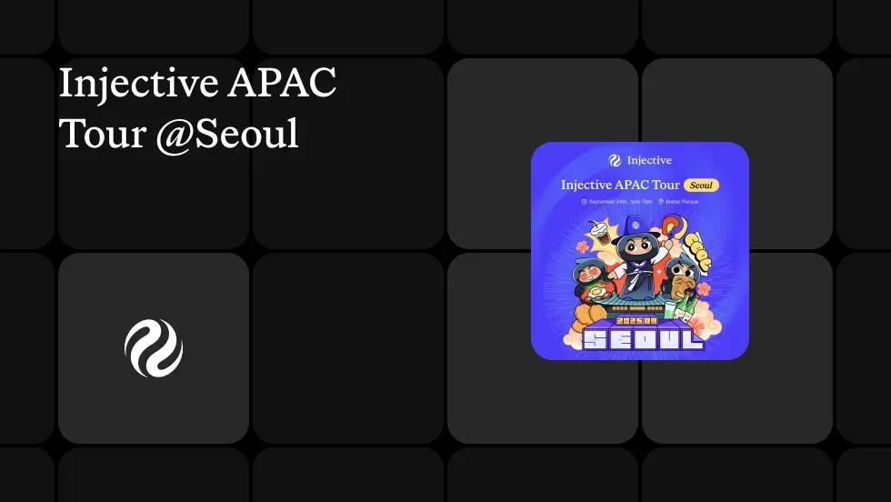 Injective APAC Tour @ Seoul