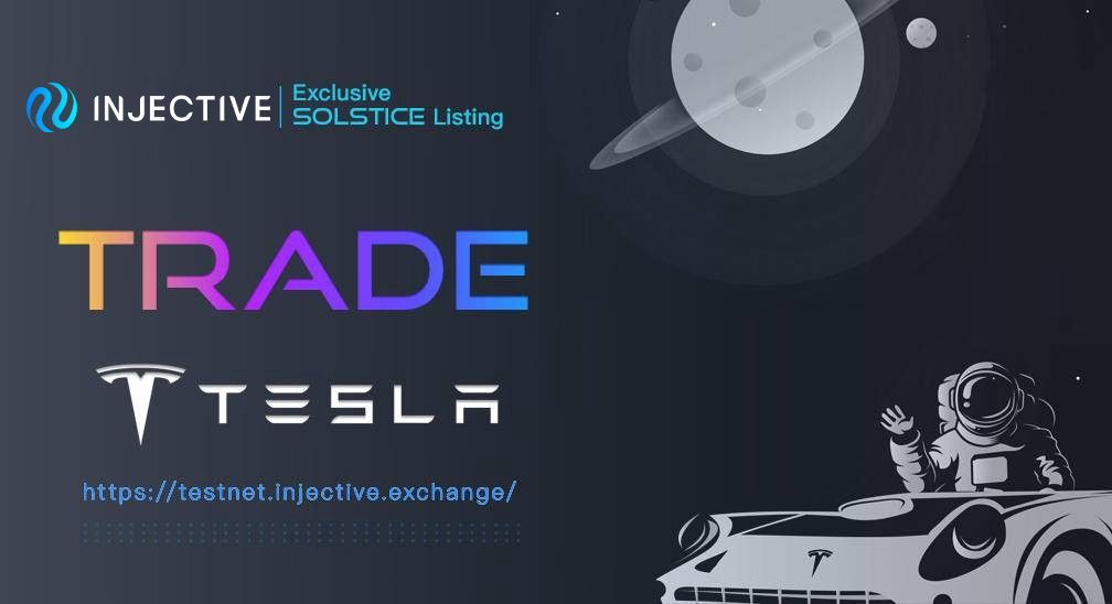 Injective Launches the World’s First Decentralized Tesla Stock Futures Trading