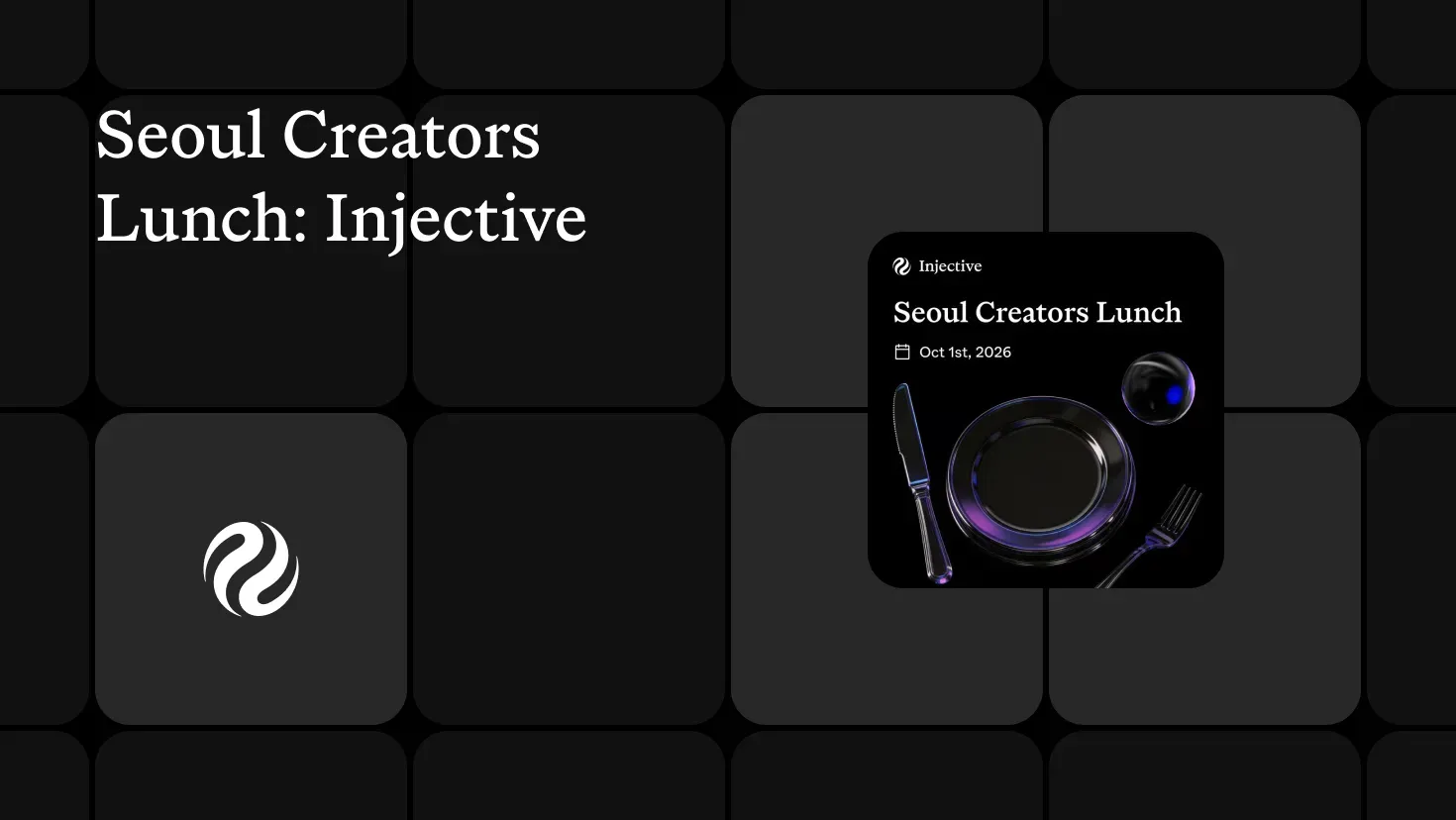 Seoul Creators Lunch: Injective