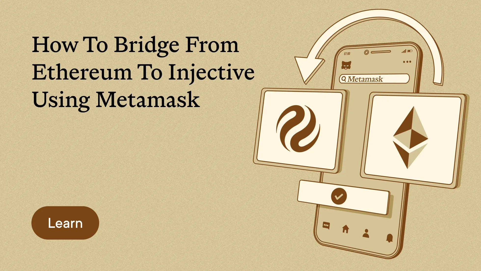 How To Bridge From Ethereum To Injective Using Metamask