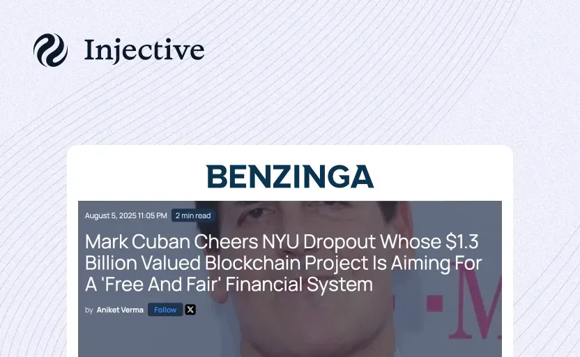 Mark Cuban Backs $1.3B Blockchain by NYU Dropout