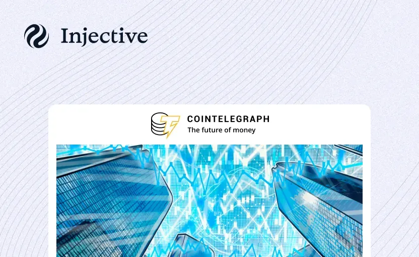 Injective launches pre-IPO markets beyond Robinhood