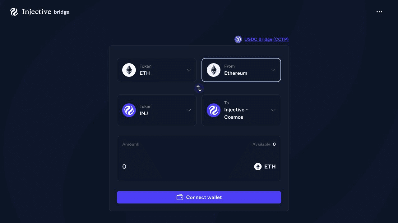 Ethereum selected as the source network