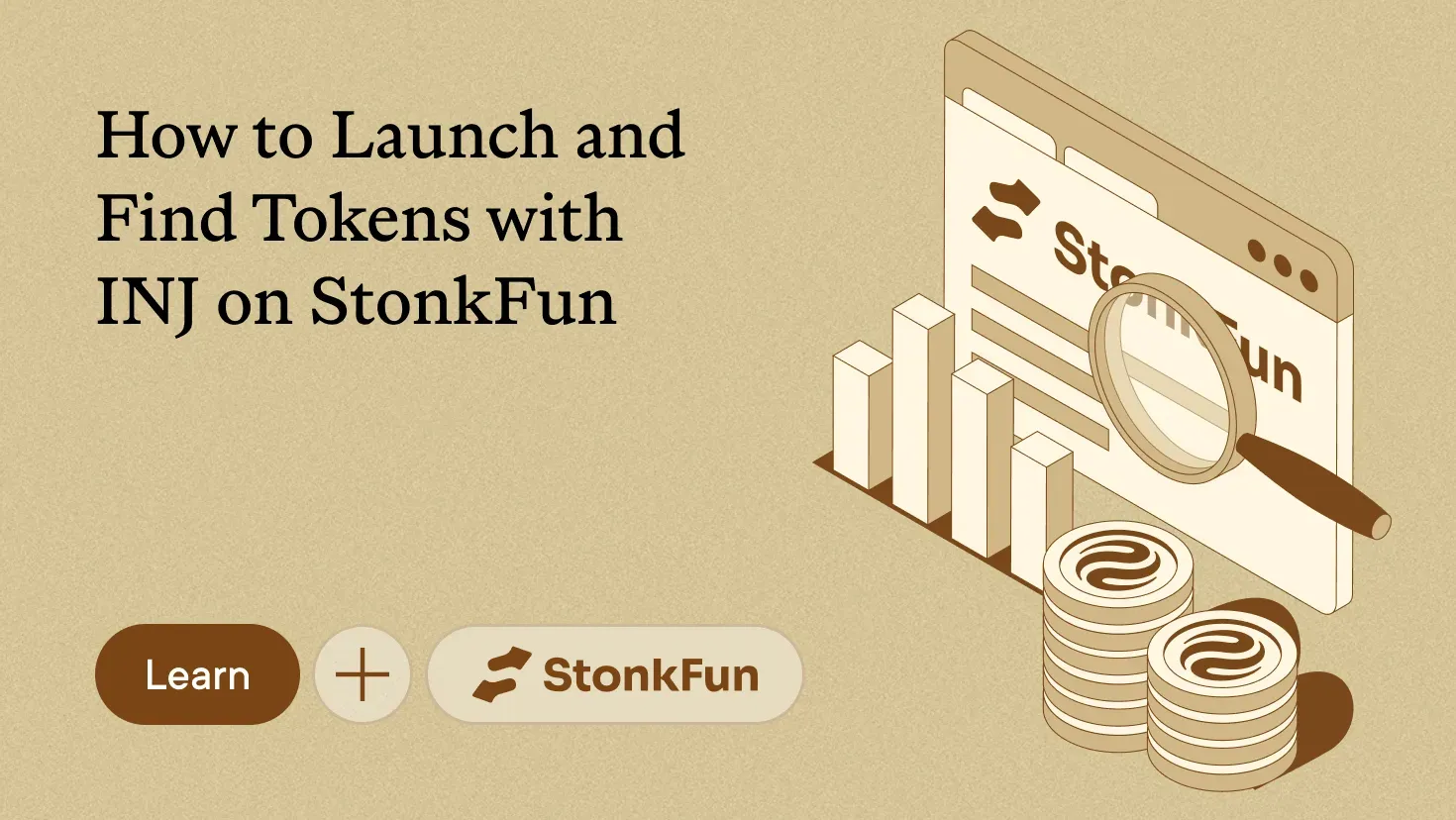 How to Launch and Find Tokens with INJ on StonkFun