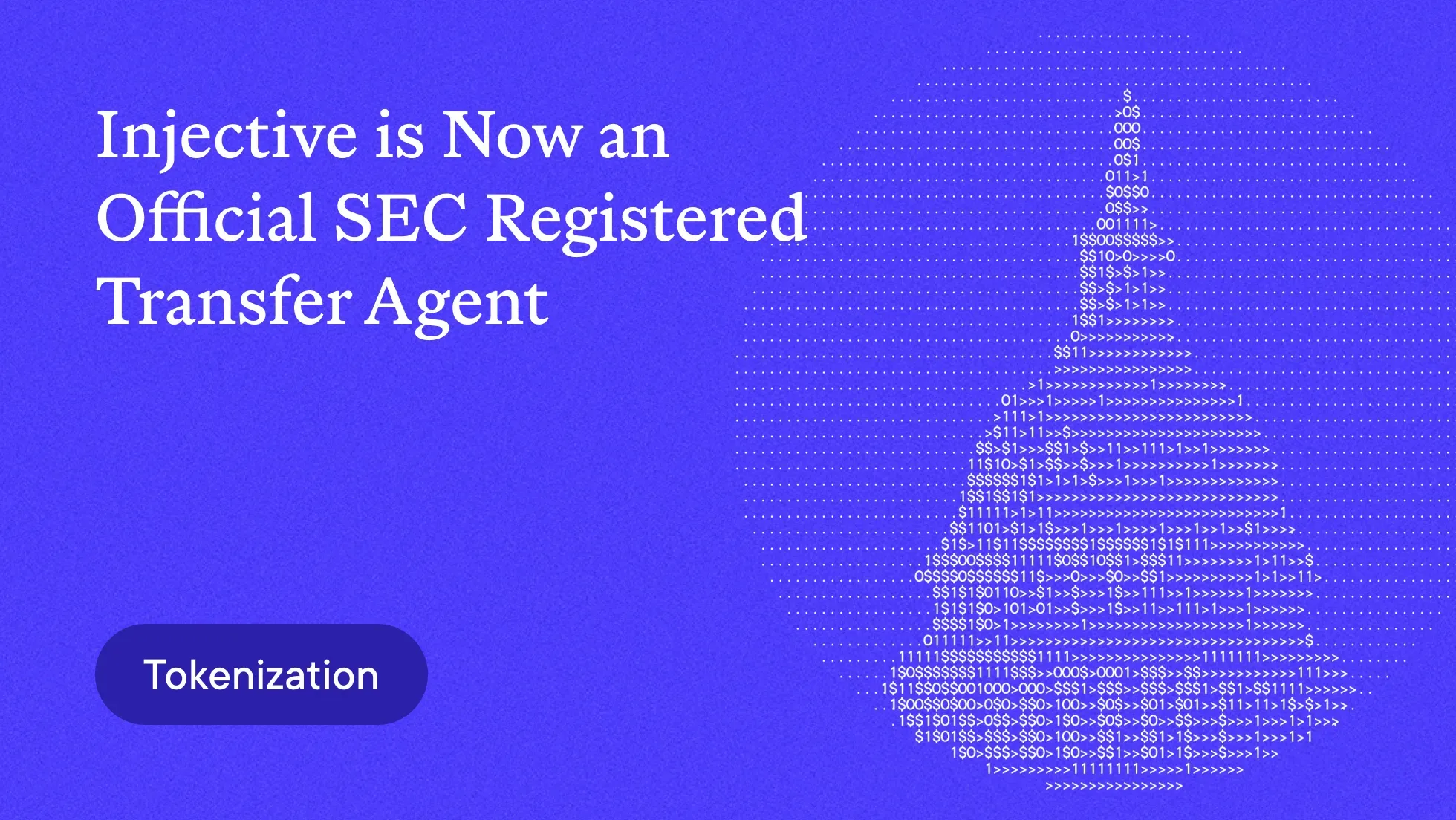 Injective is Now an Official SEC Registered Transfer Agent