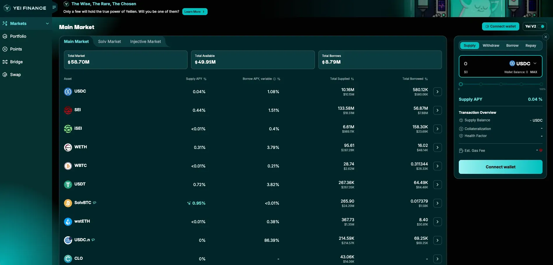 Yei Finance Homepage.webp