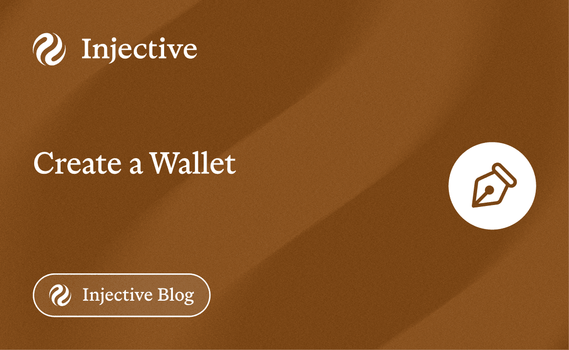 Create a Wallet