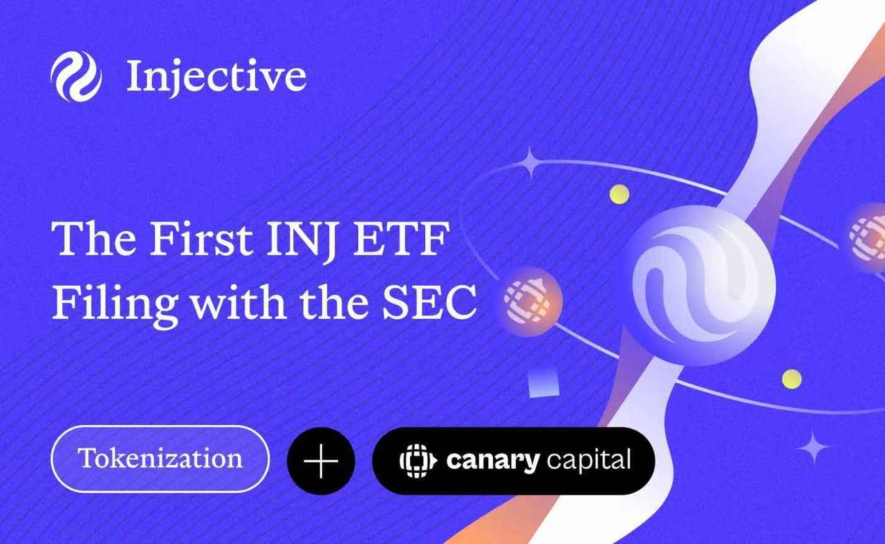 Canary Capital Files for First U.S. Staked INJ ETF with the SEC